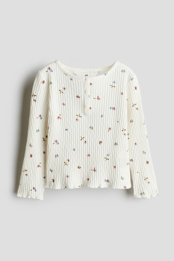 Polera en punto pointelle