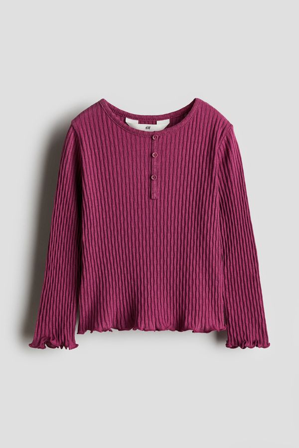 Polera en punto pointelle