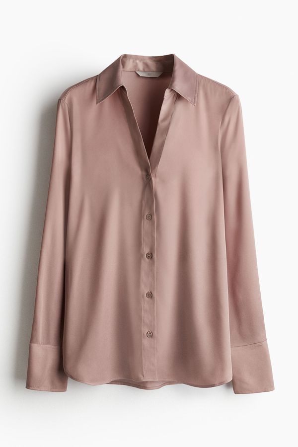 Blusa con escote en V