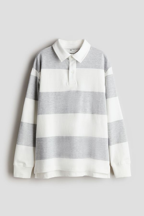 Polera de rugby en punto de algodón