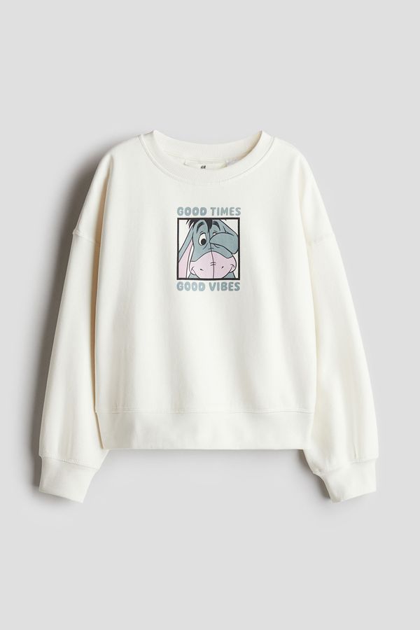 Polerón con motivo estampado