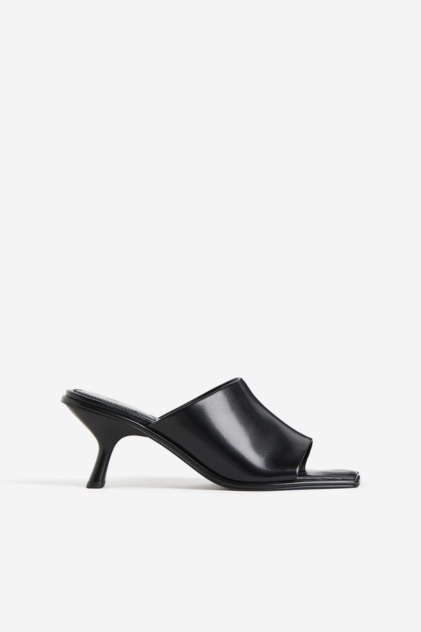 Sandalias mules de taco