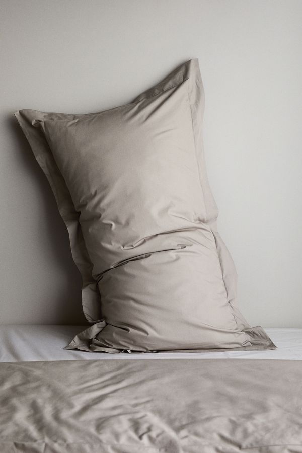 Funda de almohada en percal de algodón