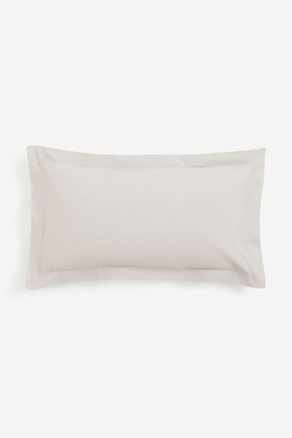 Funda de almohada en percal de algodón