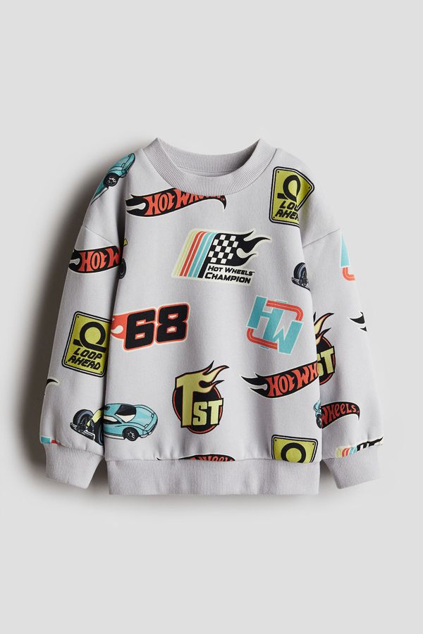 Polerón oversize estampado