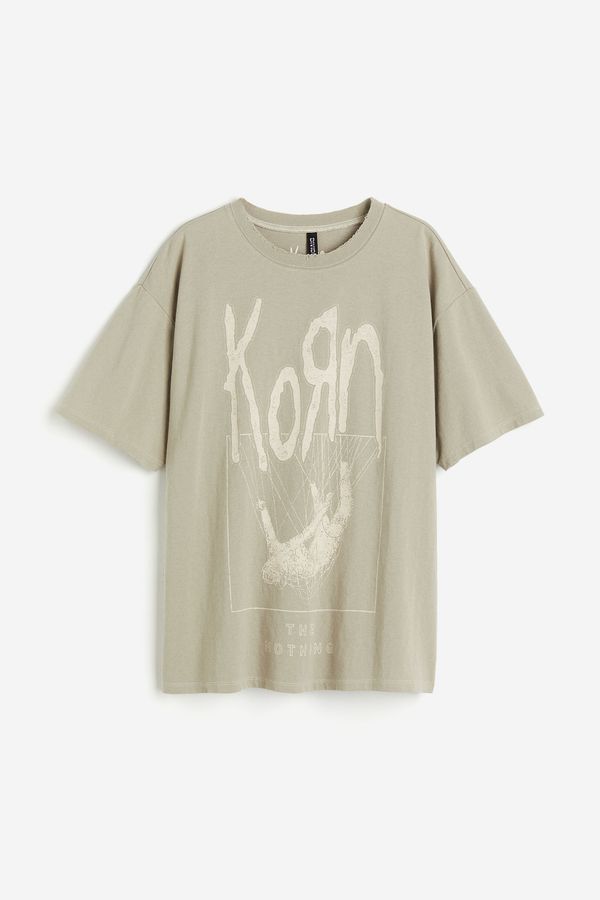 Polera oversize con estampado