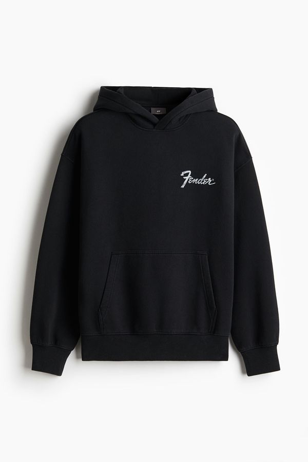 Polerón hoodie Oversized Fit con motivo