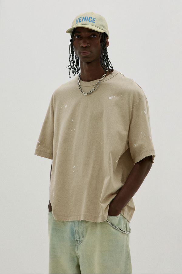 Polera con estampado Oversized Fit