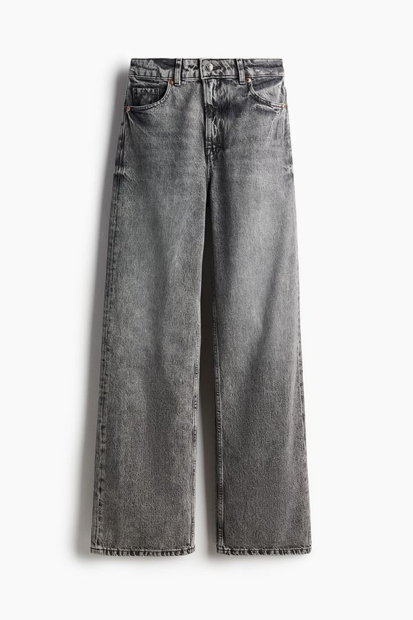 Wide High Jeans
