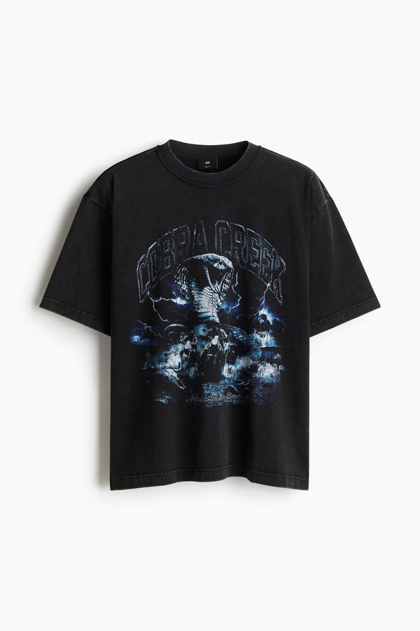 Polera con motivo estampado Loose Fit