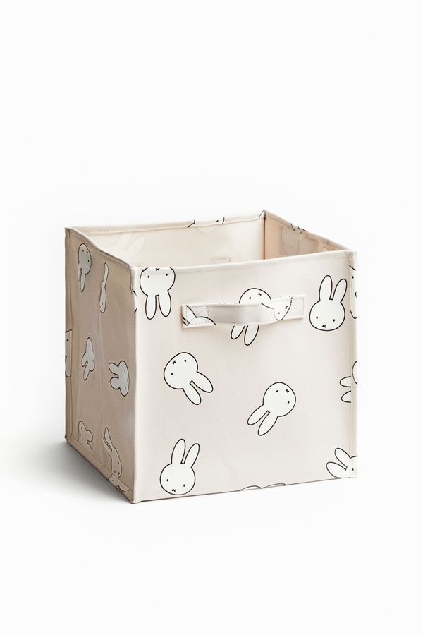 Caja de almacenaje con estampado