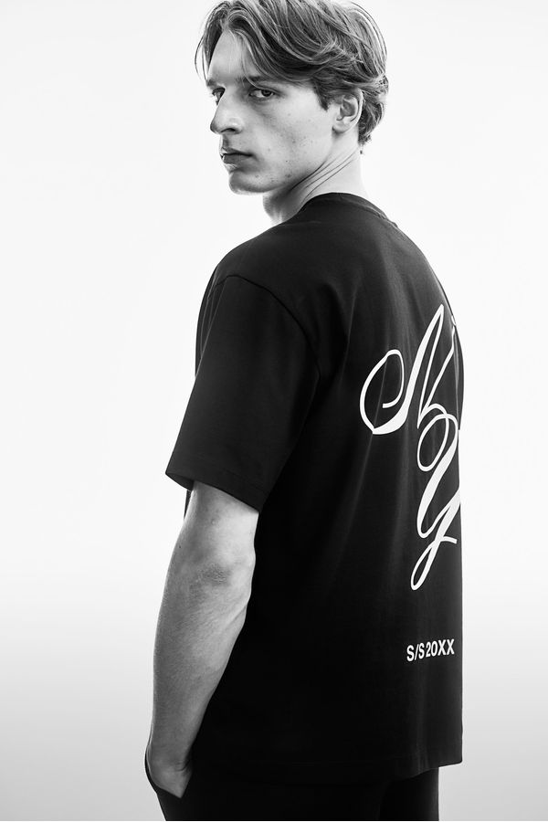 Polera con motivo estampado Loose Fit