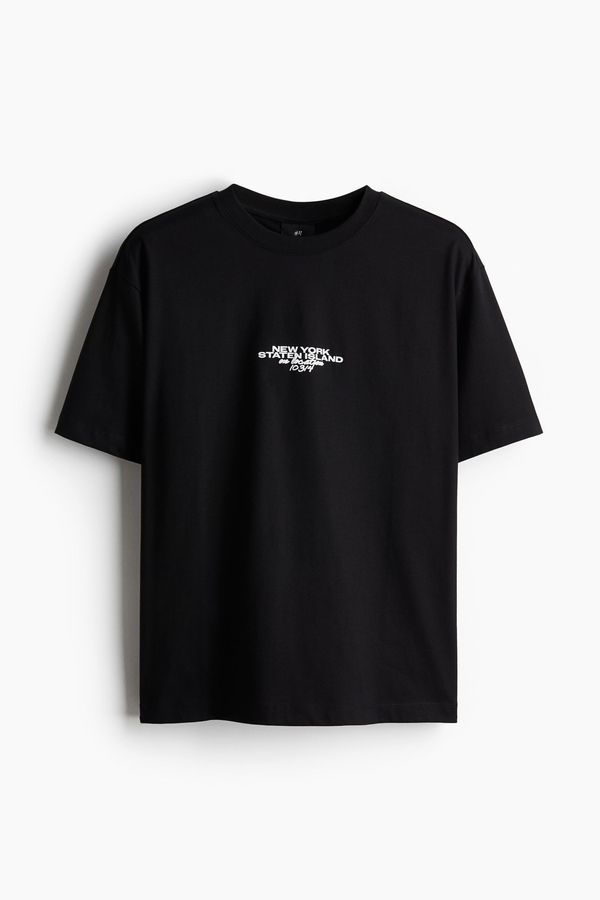 Polera con motivo estampado Loose Fit