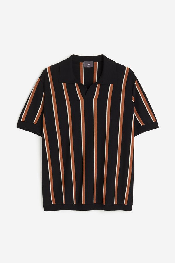 Polera polo en punto fino Regular Fit