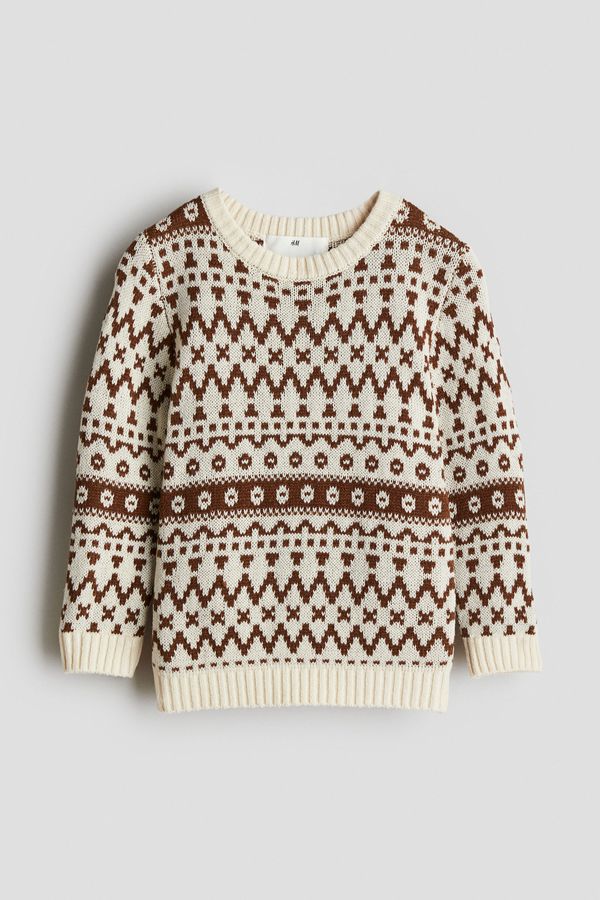 Sweater en punto jacquard