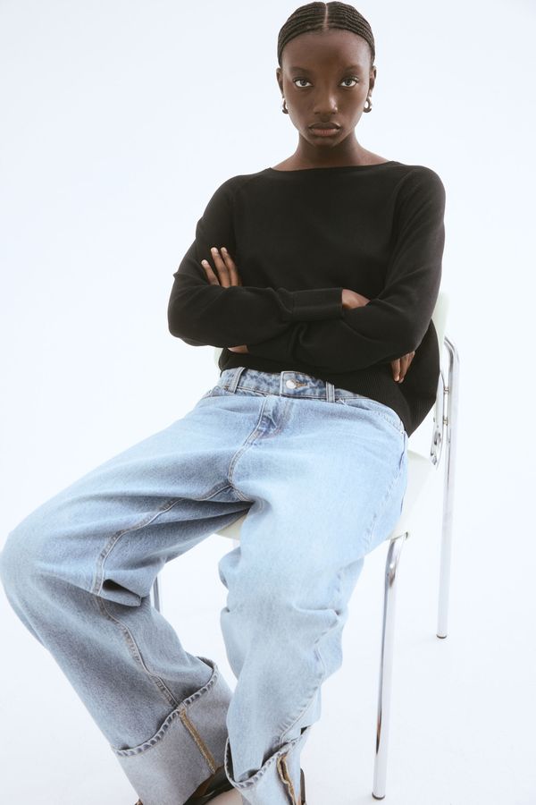 Sweater de punto fino
