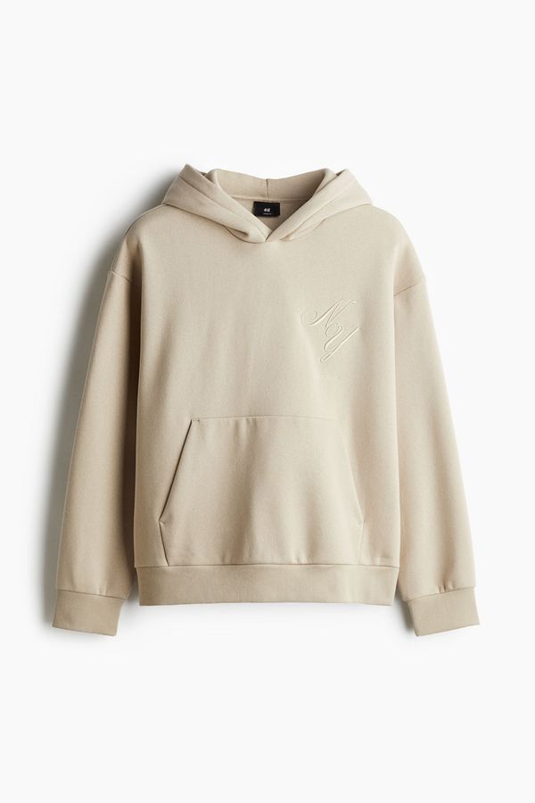 Polerón hoodie estampado Loose Fit