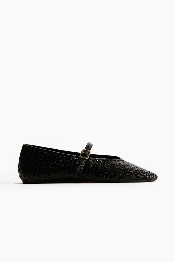 Ballerinas estilo Mary Jane trenzadas