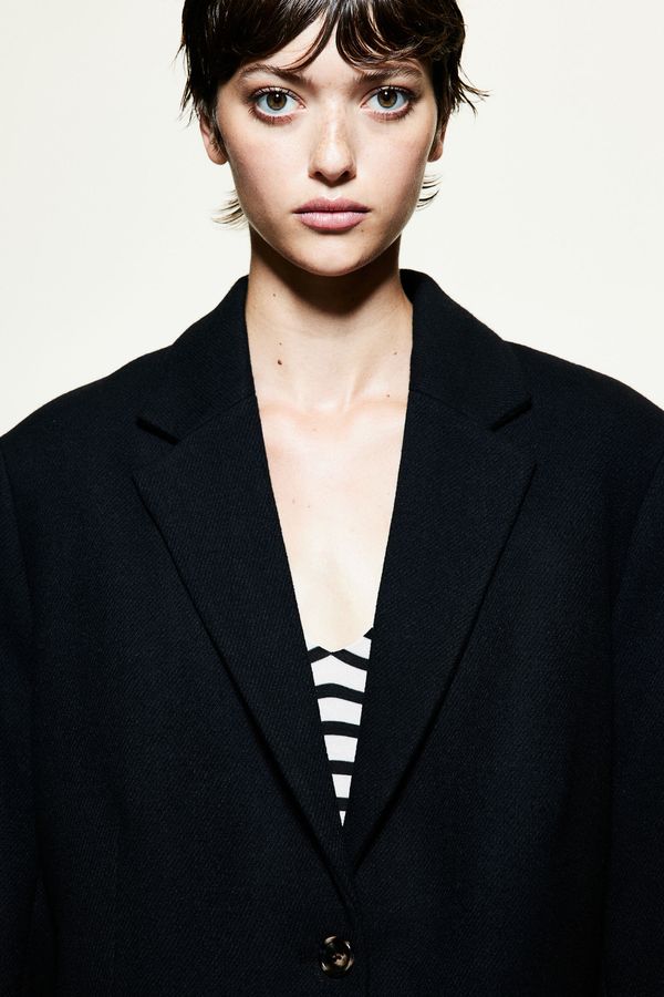 Blazer de corte holgado