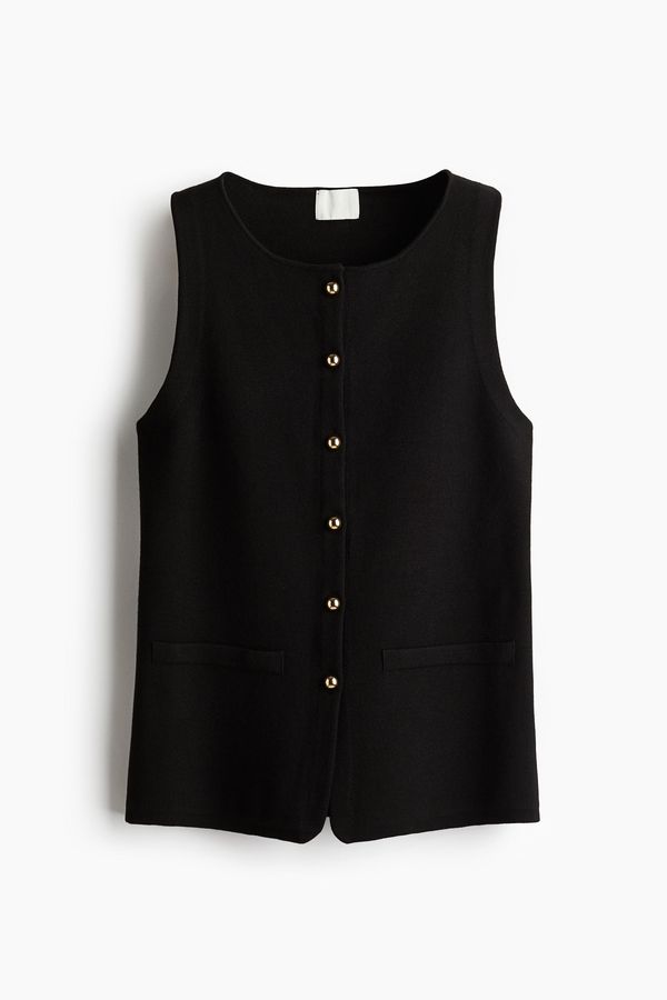 Gilet de punto fino