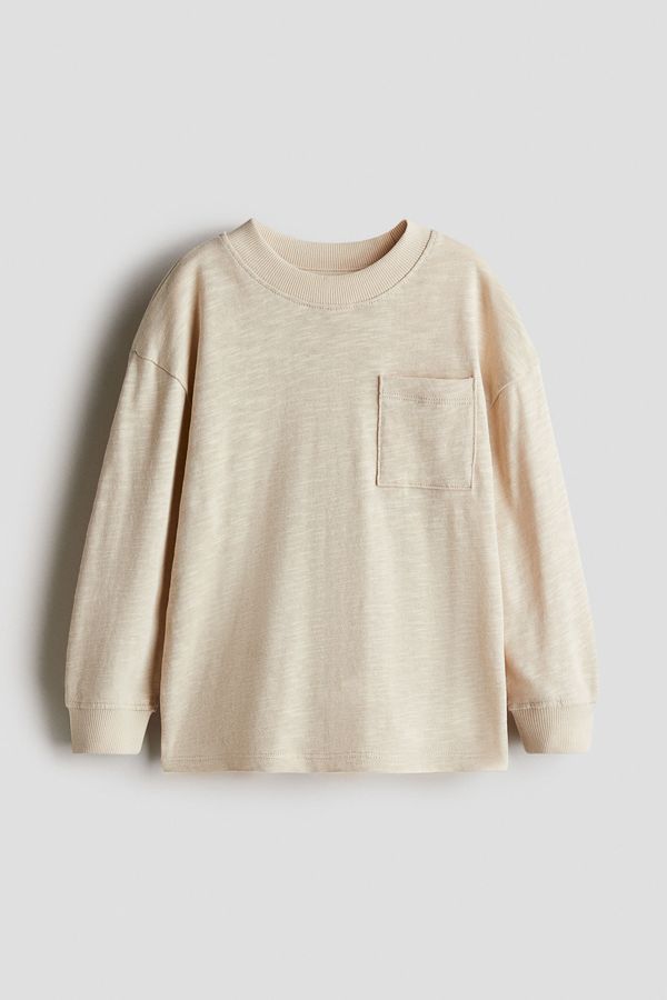 Polera de manga larga en punto