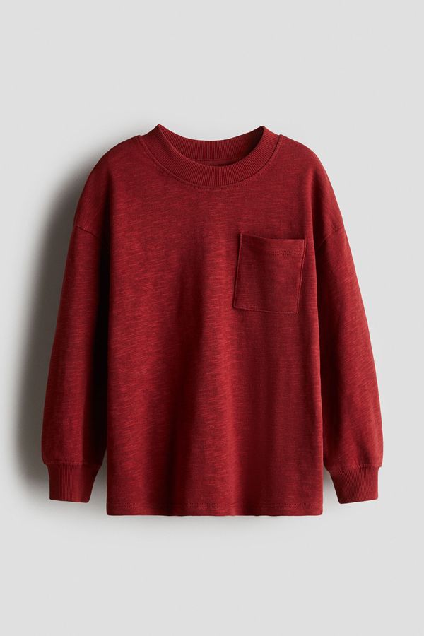 Polera de manga larga en punto