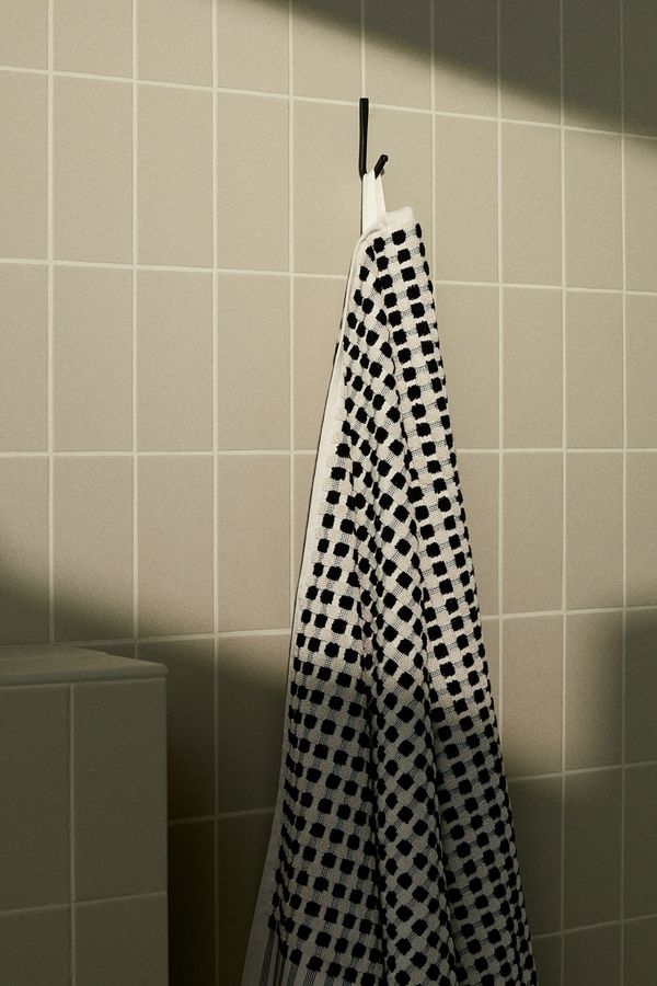 Toalla de baño estampada en algodón terry