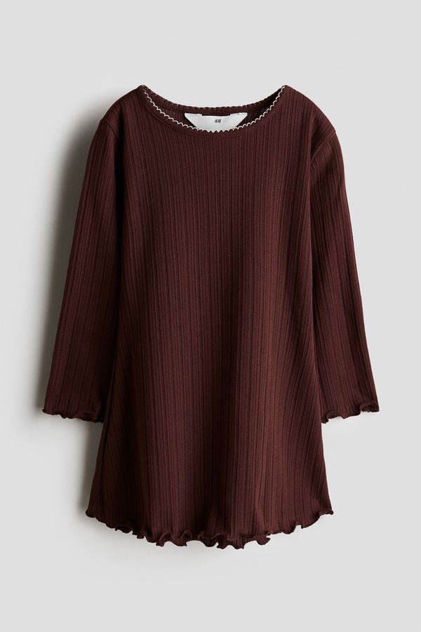 Vestido en punto pointelle