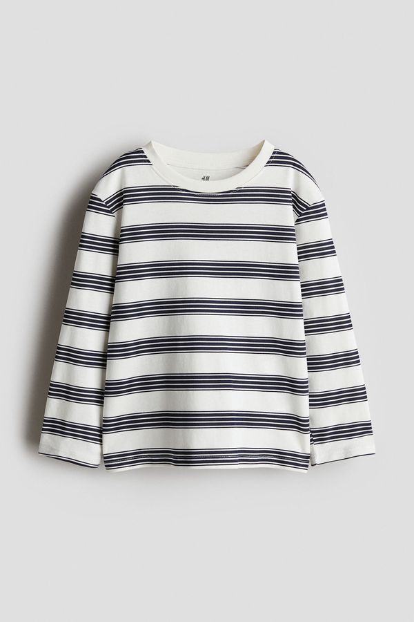 Polera de manga larga en algodón