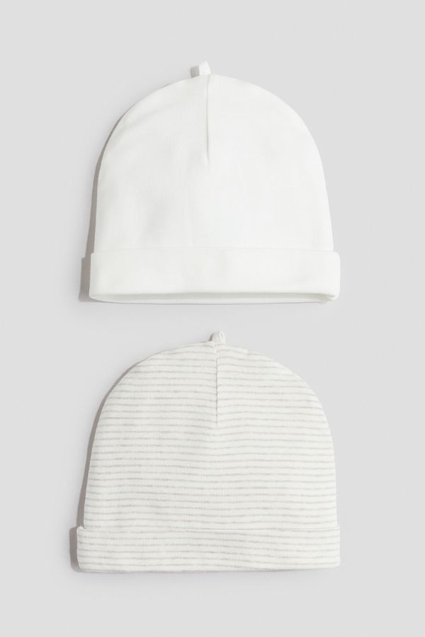 Pack de 2 gorros beanie de algodón
