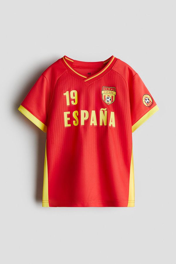 Camiseta de fútbol con estampado