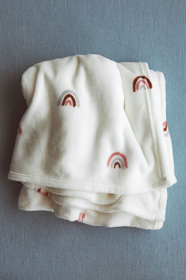 Manta estampada en polar