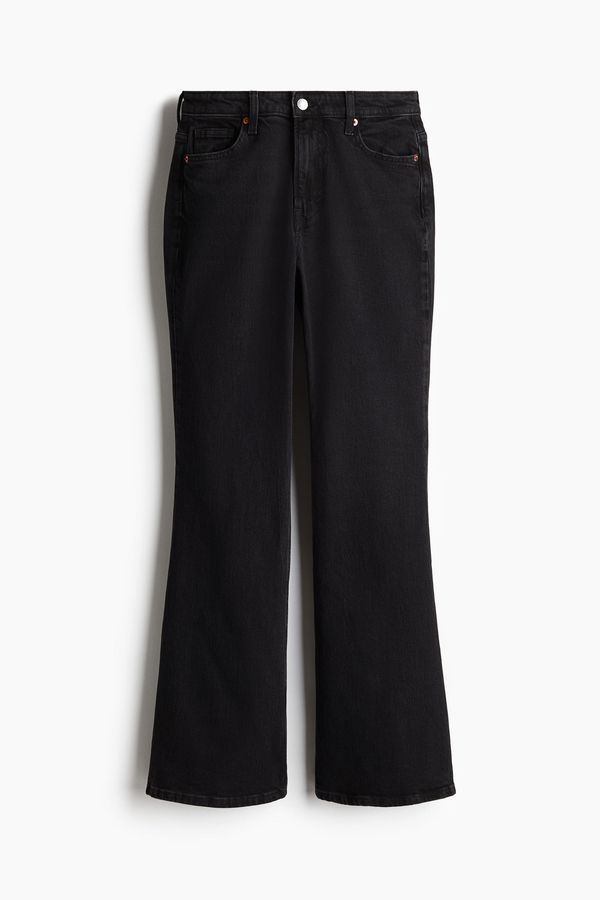 Curvy Fit Flared High Jeans
