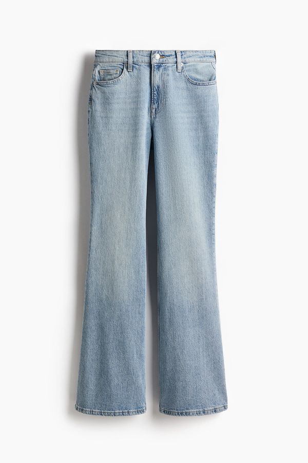 Curvy Fit Flared High Jeans