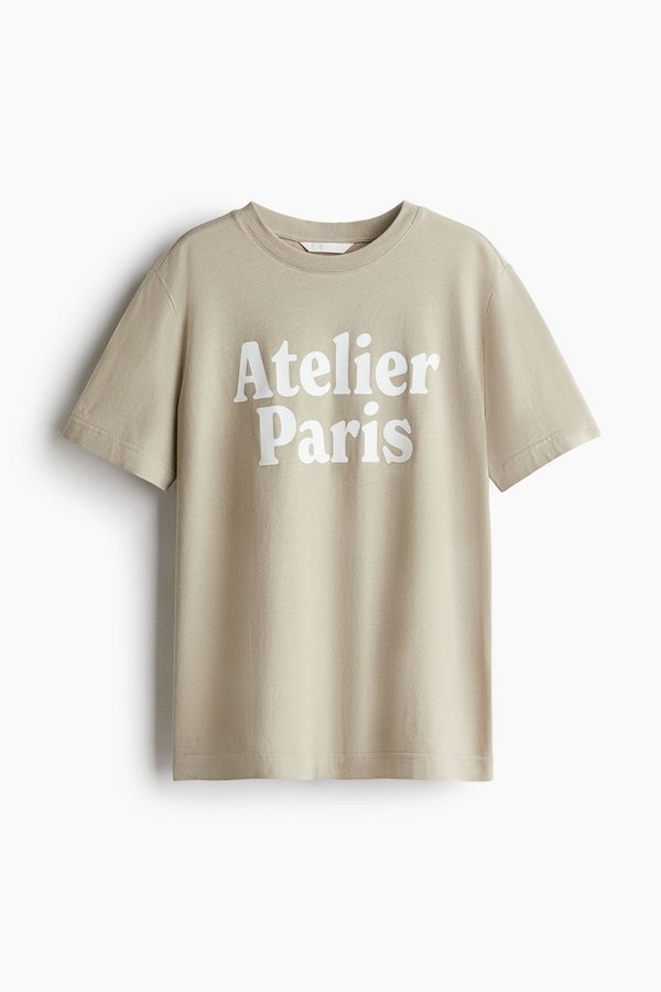 Polera con motivo estampado