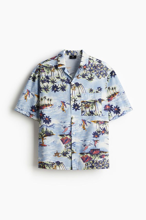Camisa resort Loose Fit