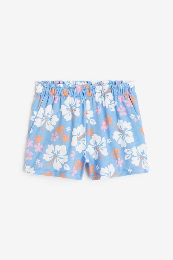 Shorts paper bag estampado