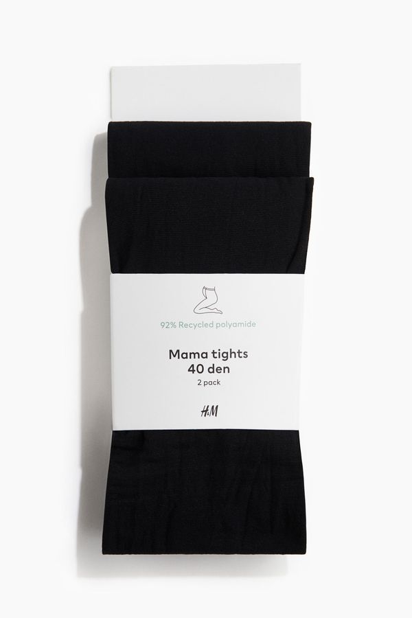 MAMA Pack de 2 medias 40 deniers