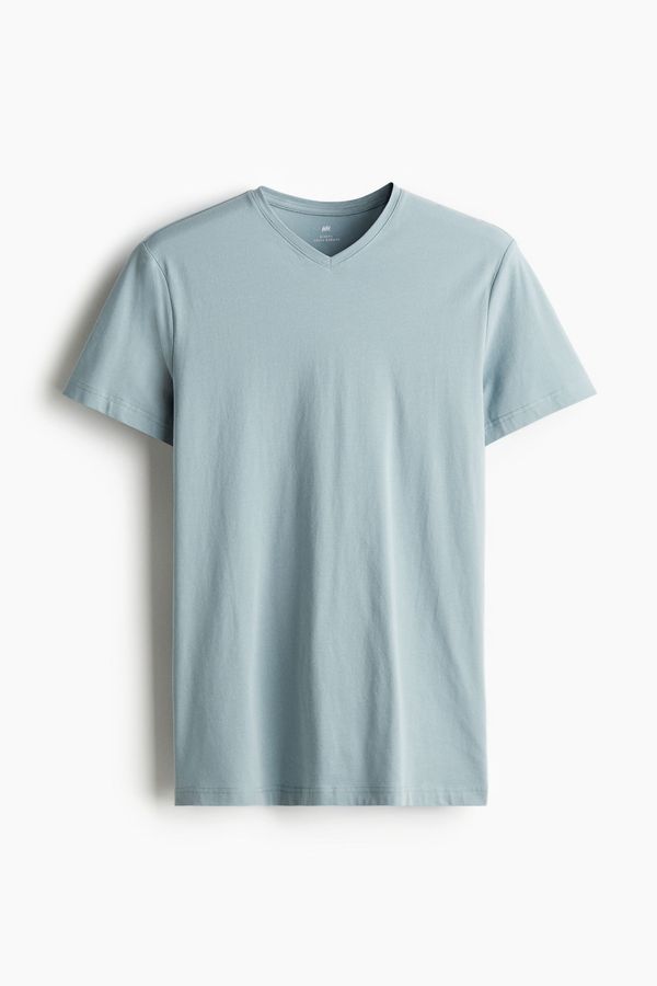 Polera con escote en V Slim Fit