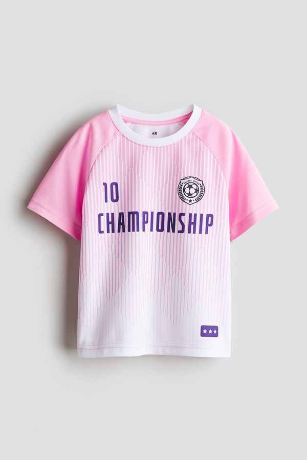 Camiseta de fútbol con estampado
