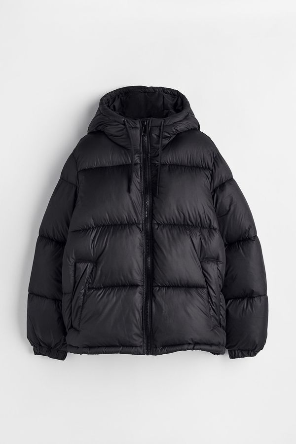 Parka puffy con capucha