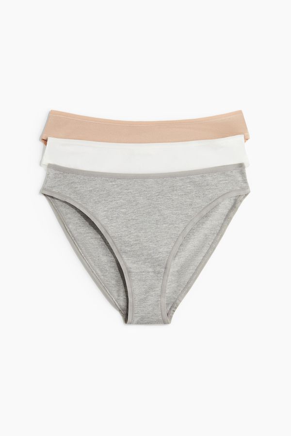 Pack de 3 calzones Bikini de algodón