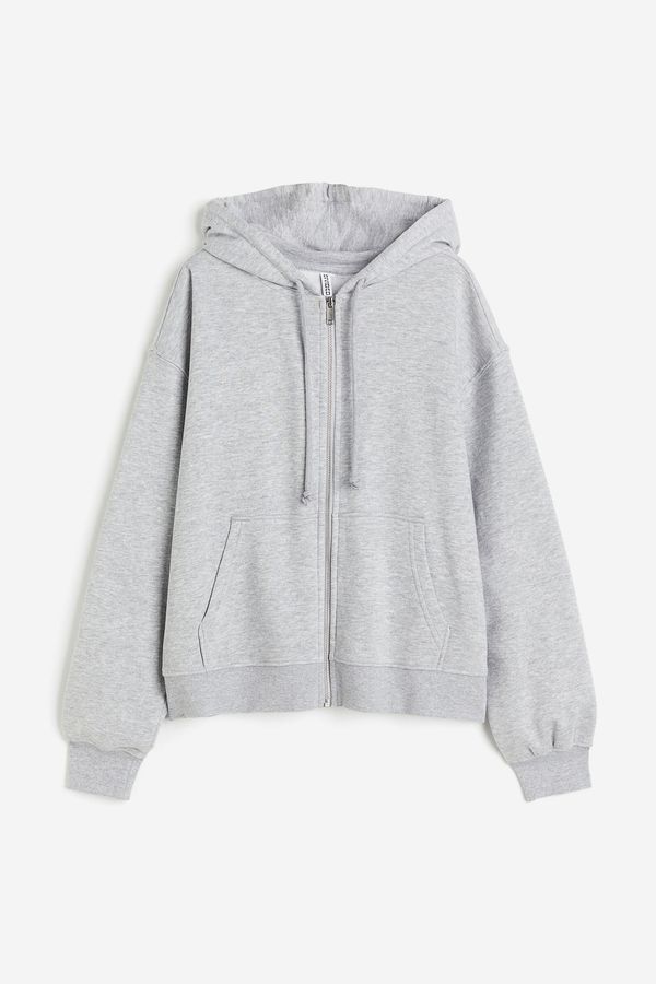 Polerón hoodie con cierre