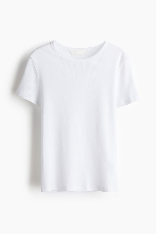 Polera acanalada