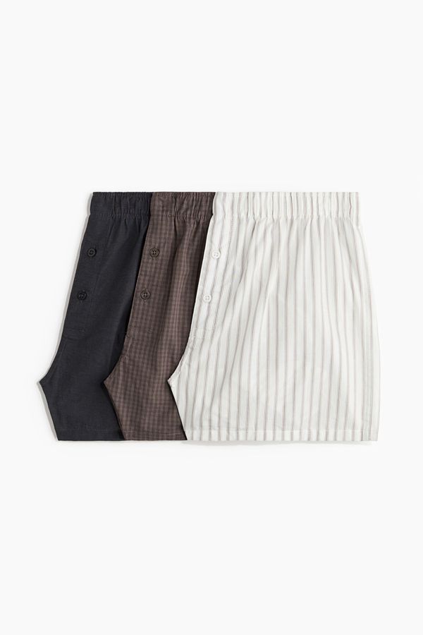 Pack de 3 calzoncillos bóxer de algodón