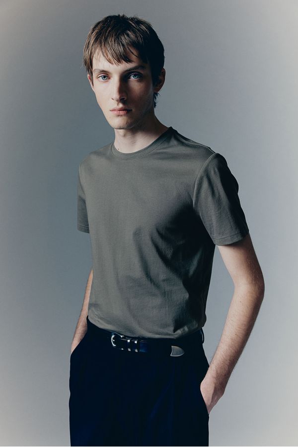 Polera en algodón pima Slim Fit