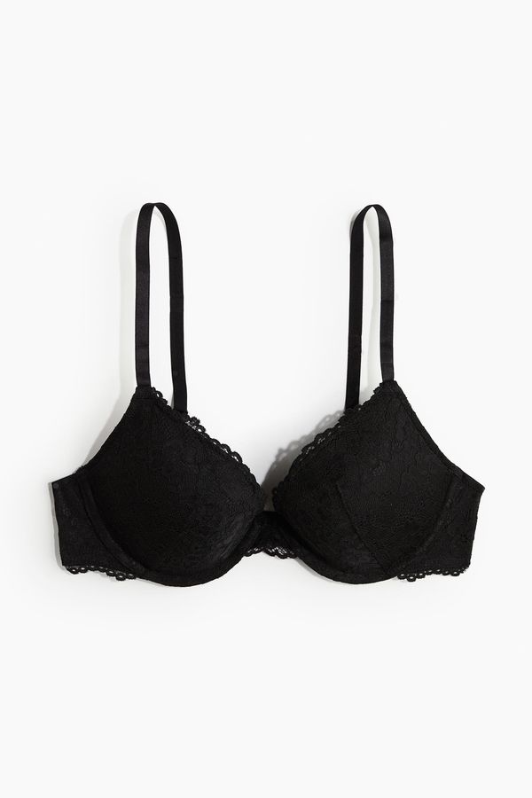 Sostén push-up de encaje