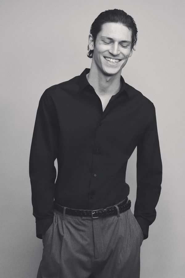 Camisa easy-iron Slim Fit