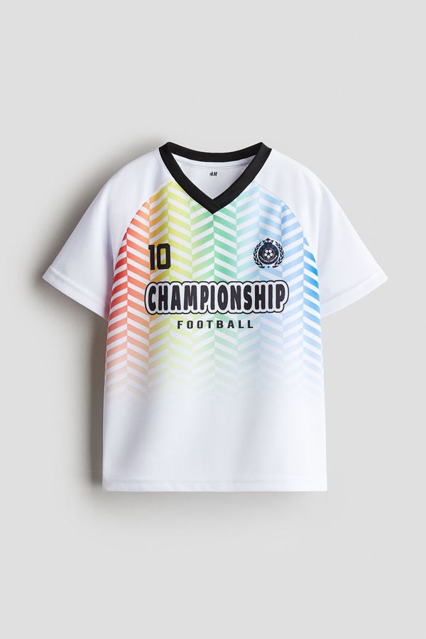 Camiseta de fútbol con estampado