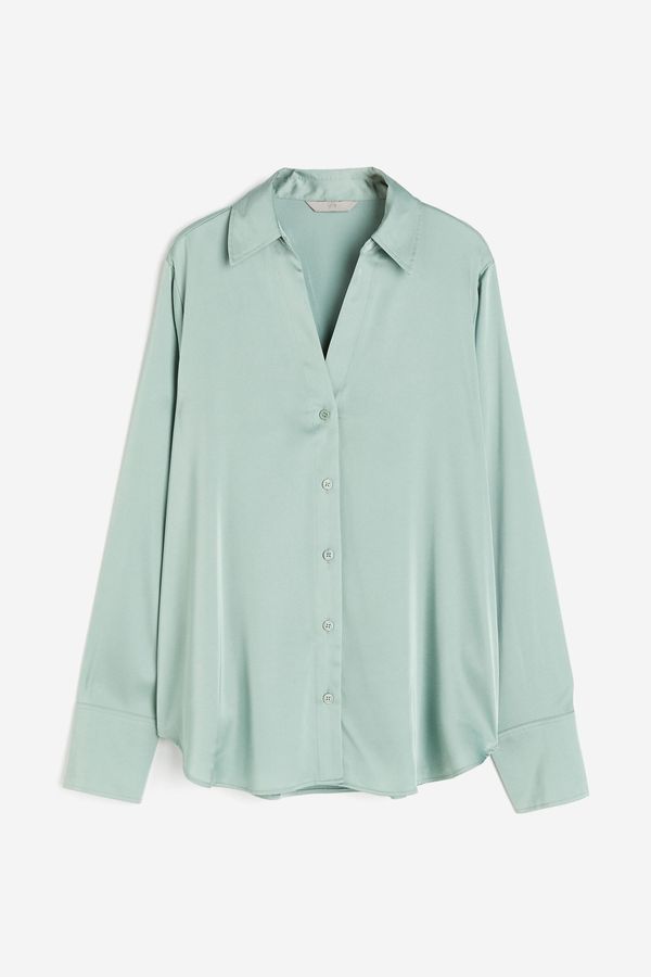 Blusa con escote en V